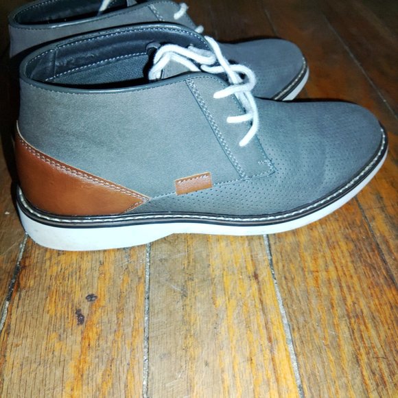 JF Ferrar SZ 7.5 Mens Grey Shoes - Picture 4 of 4